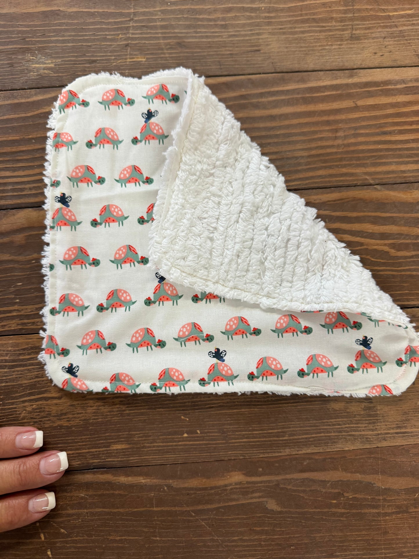 Ladybug wash cloth