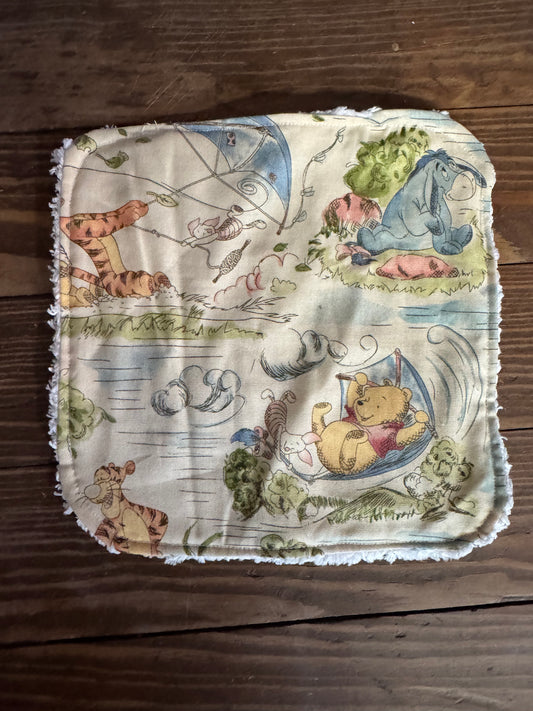 Winnie the Pooh Forest wash cloth