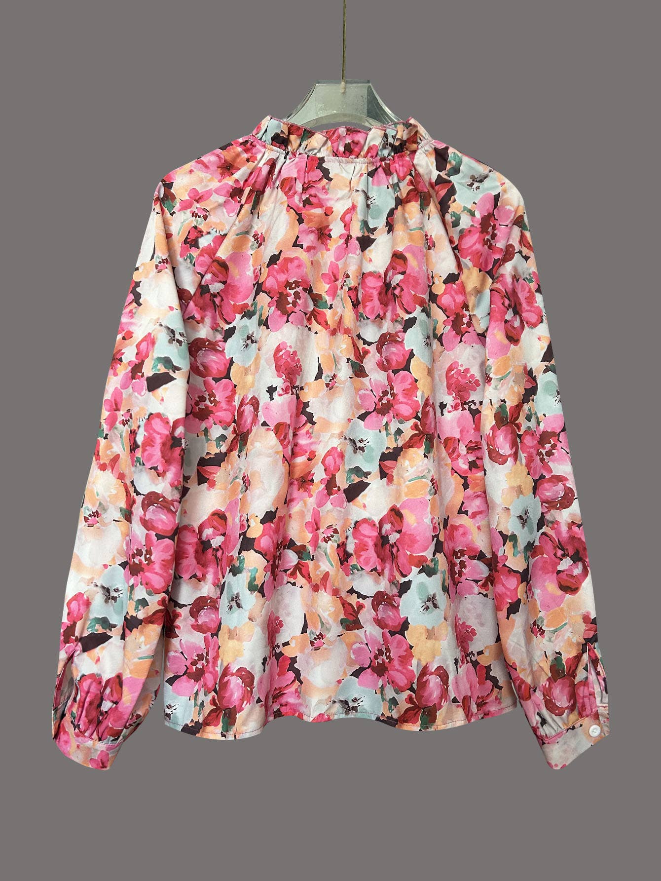 Floral Ruffled Blouse