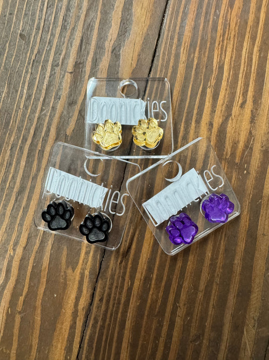 Panther Paw earrings