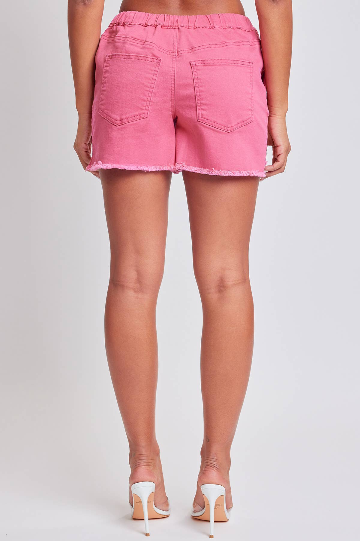 Junior Frayed Hem Pull-on Shorts