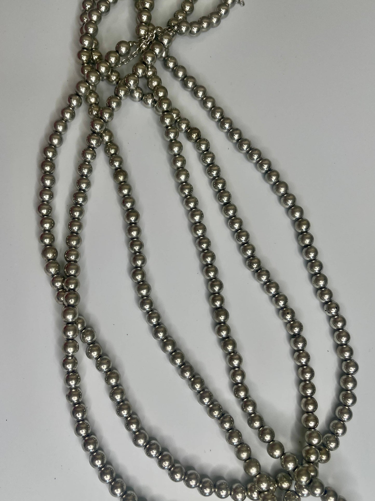 Light Weight Silver Beads