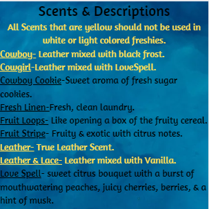 Chicken with Bow Car Freshie/Car Scent/Air Freshener
