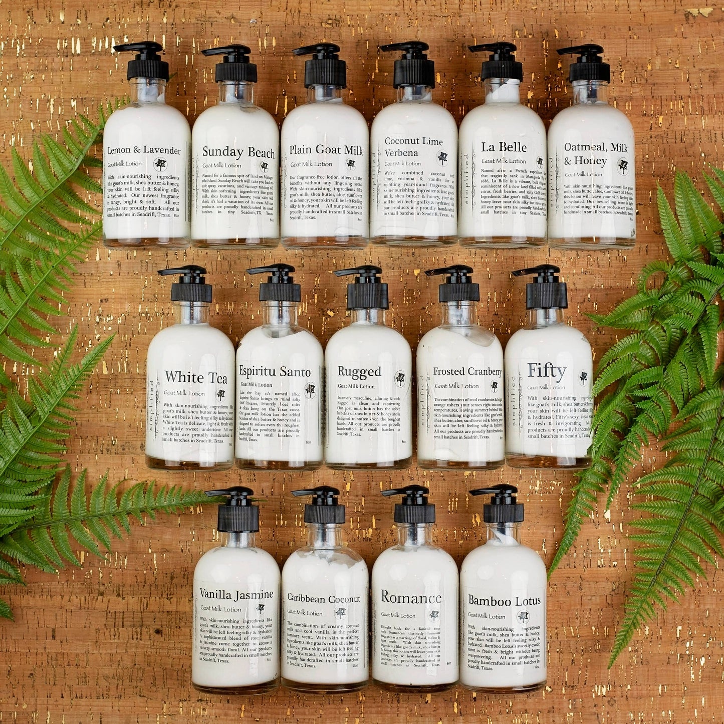8oz Goat Milk Lotion: Spa Day