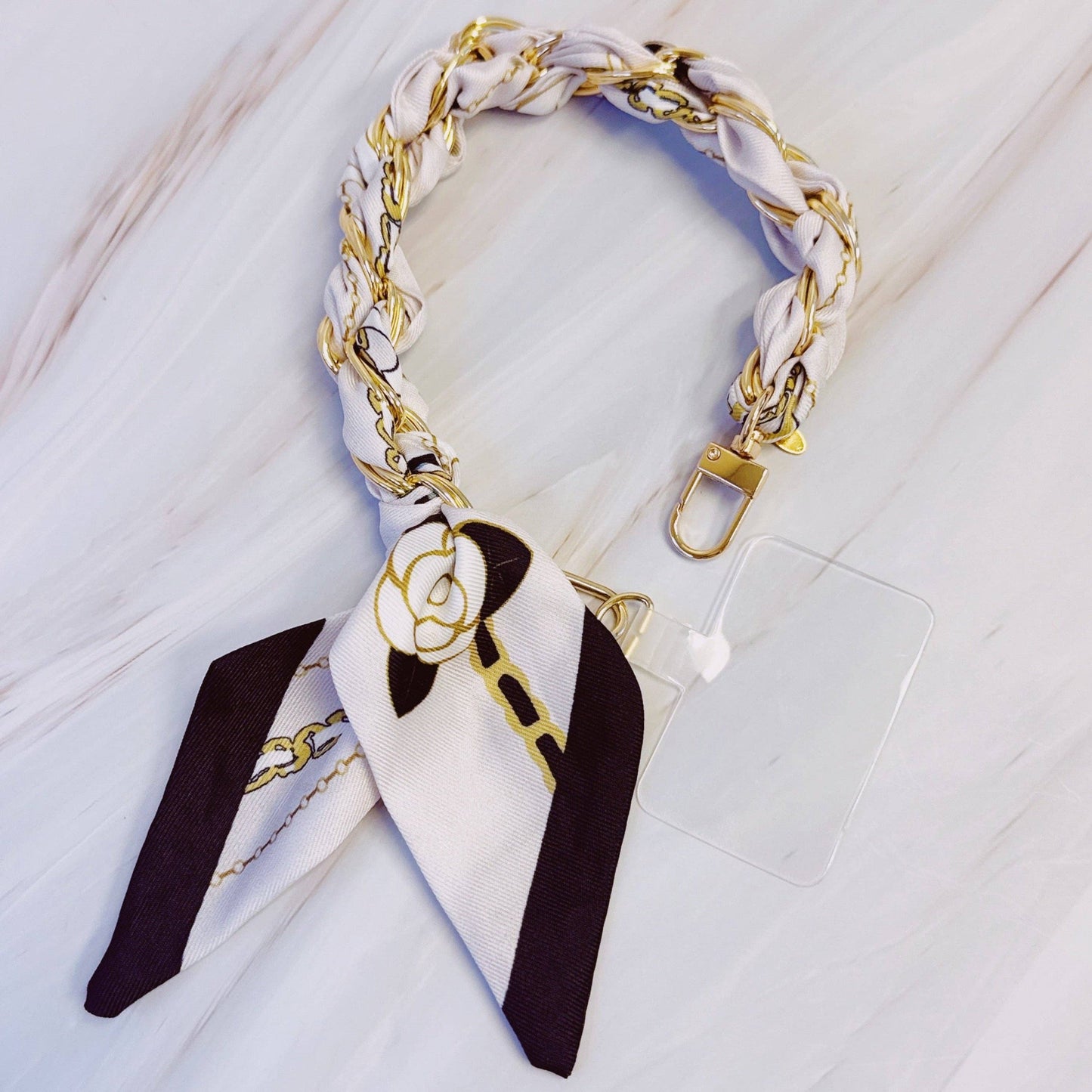 Braided Scarf Chain Phone Lanyard