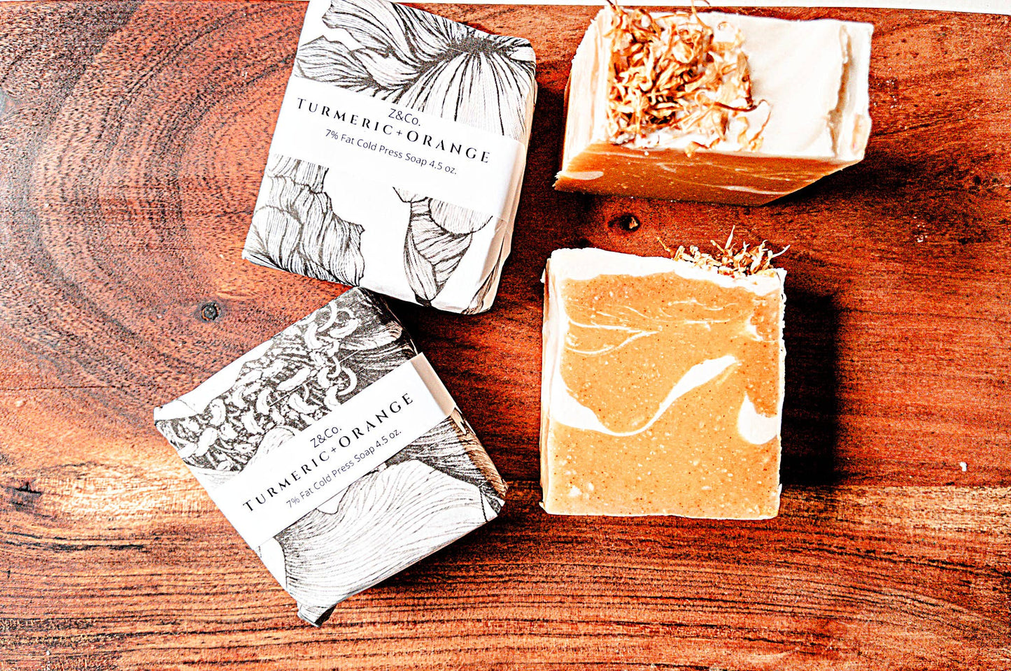 El Bosque Collection Soap Turmeric + Orange 6 oz