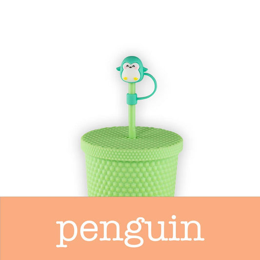 Straw Covers - Cute Animals | Penguin