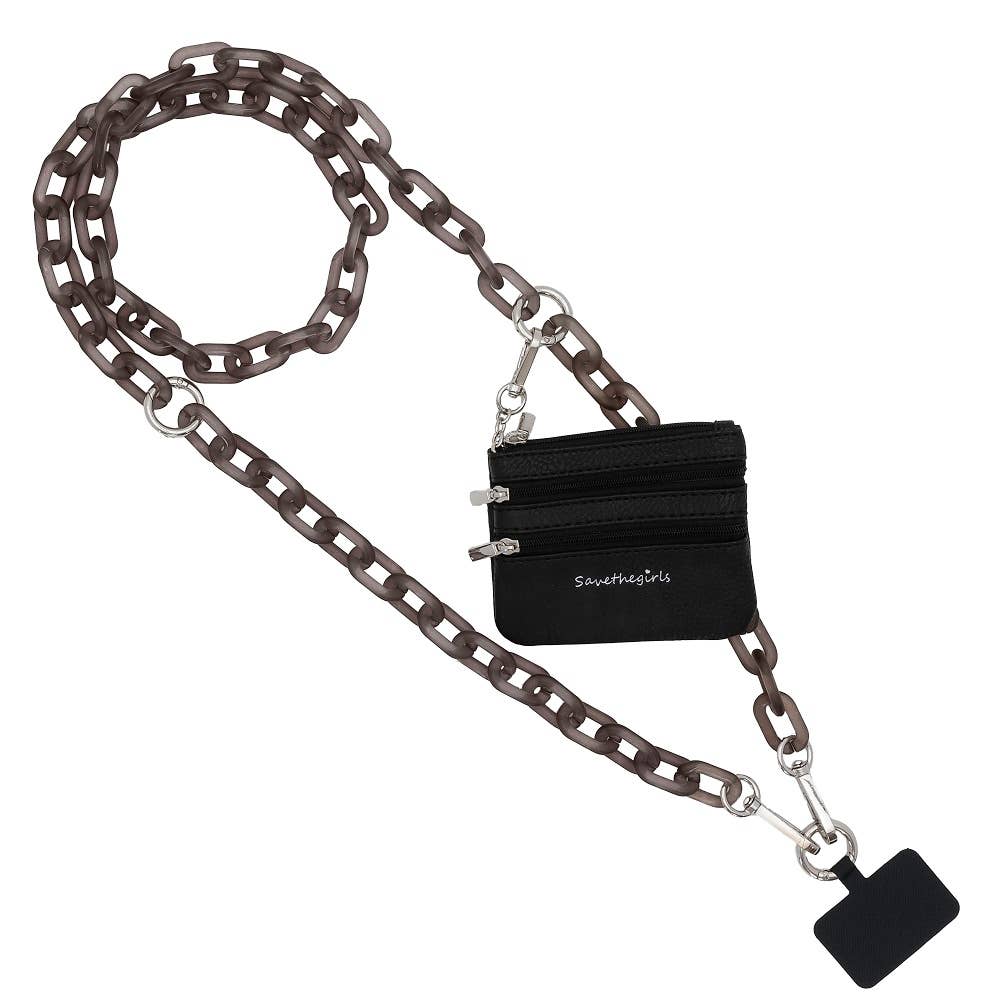 Clip & Go Crossbody Ice Chain Phone Accessory