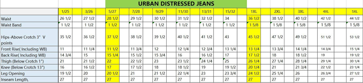 URBAN DISTRESSED CROP JEAN