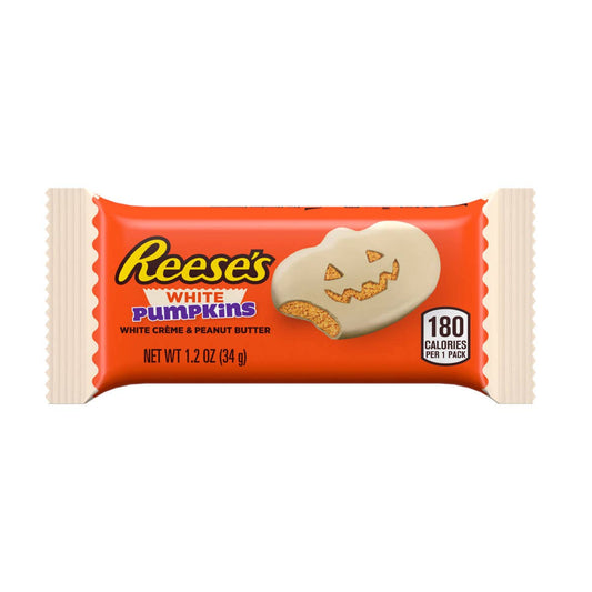 Reese's White Crème & PB Pumpkins,1.2oz, 36ct