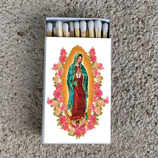 Spiritual Lady Guadalupe Matchbox • Matches • Candle Acc