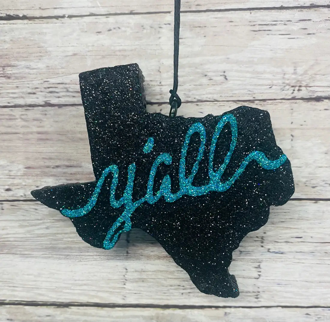 Texas Y'all Car Freshie/Car Scent/Air Freshener/State