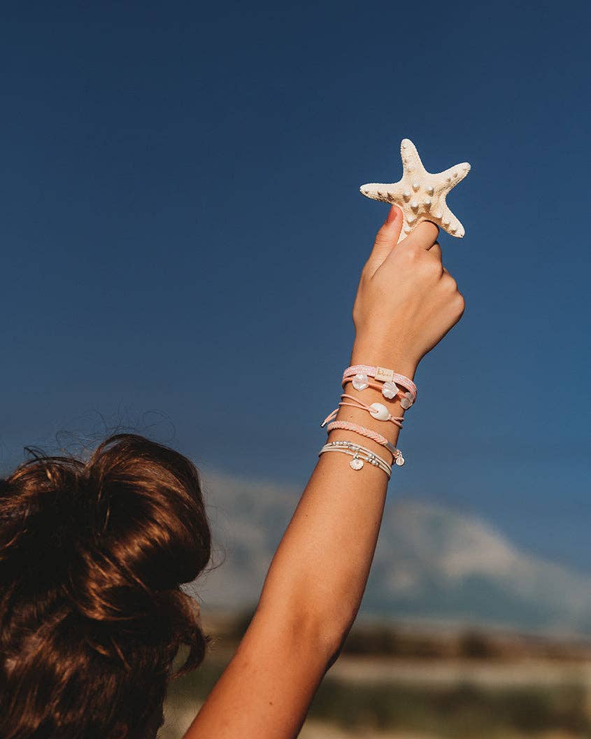 "Shimmer" Beach Inspired Hair Tie Bracelets