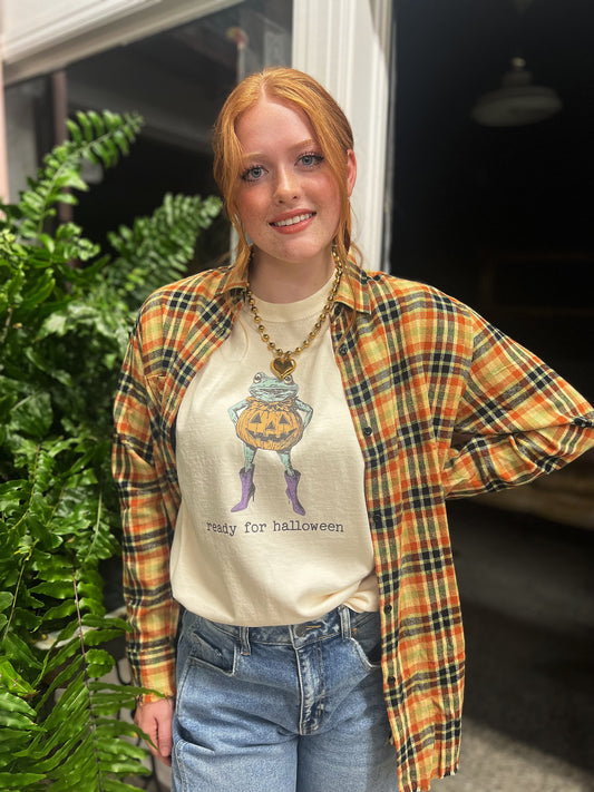 Funny Halloween Comfort Colors Shirt, Spooky Season Sweater