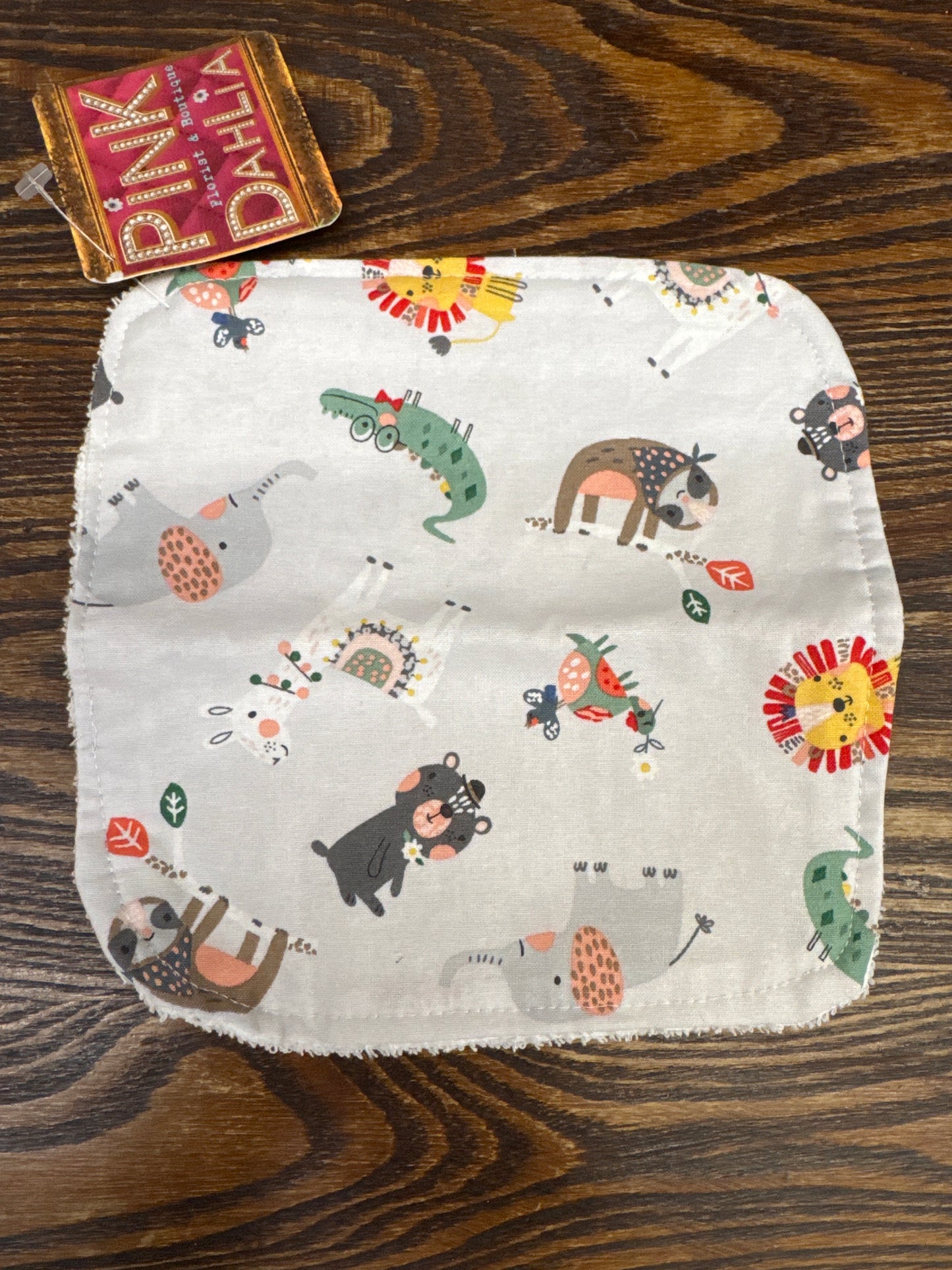 Zootastic wash cloth