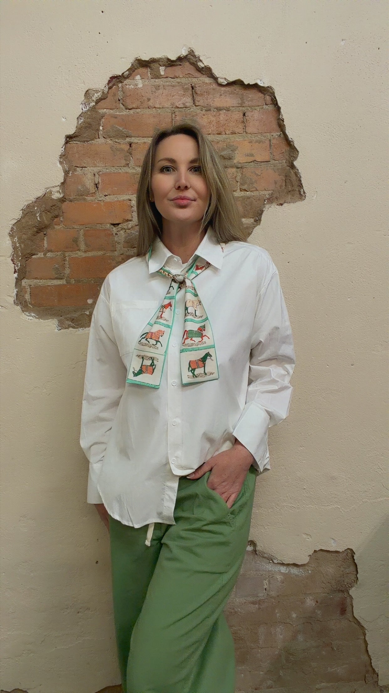 Loose Casual Lapel Elegant Shirt DPS1906