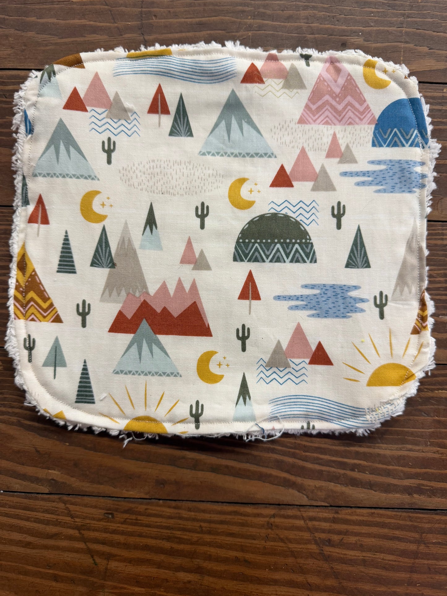 Cactus dreams wash cloth