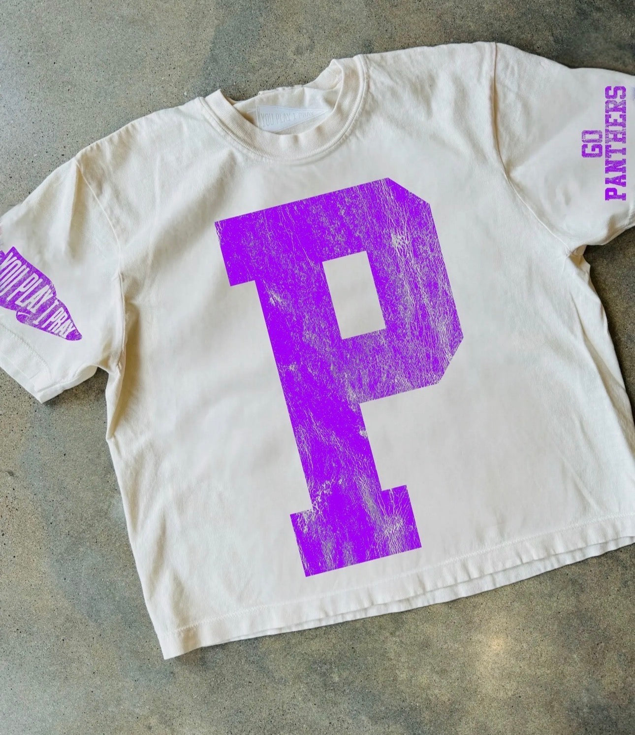 Panther #1 Fan™ | Team Spirit | Graphic Tee | Football Mom