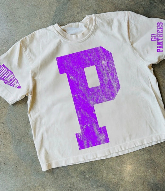 Panther #1 Fan™ | Team Spirit | Graphic Tee | Football Mom