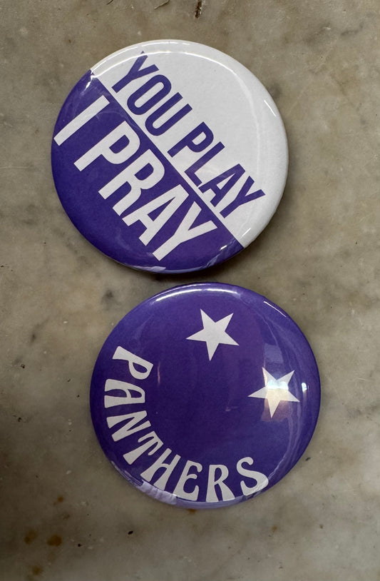 Panther Team Spirit Buttons