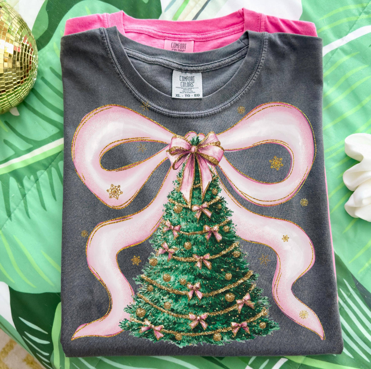 Pink Christmas Tree Christmas Sweater