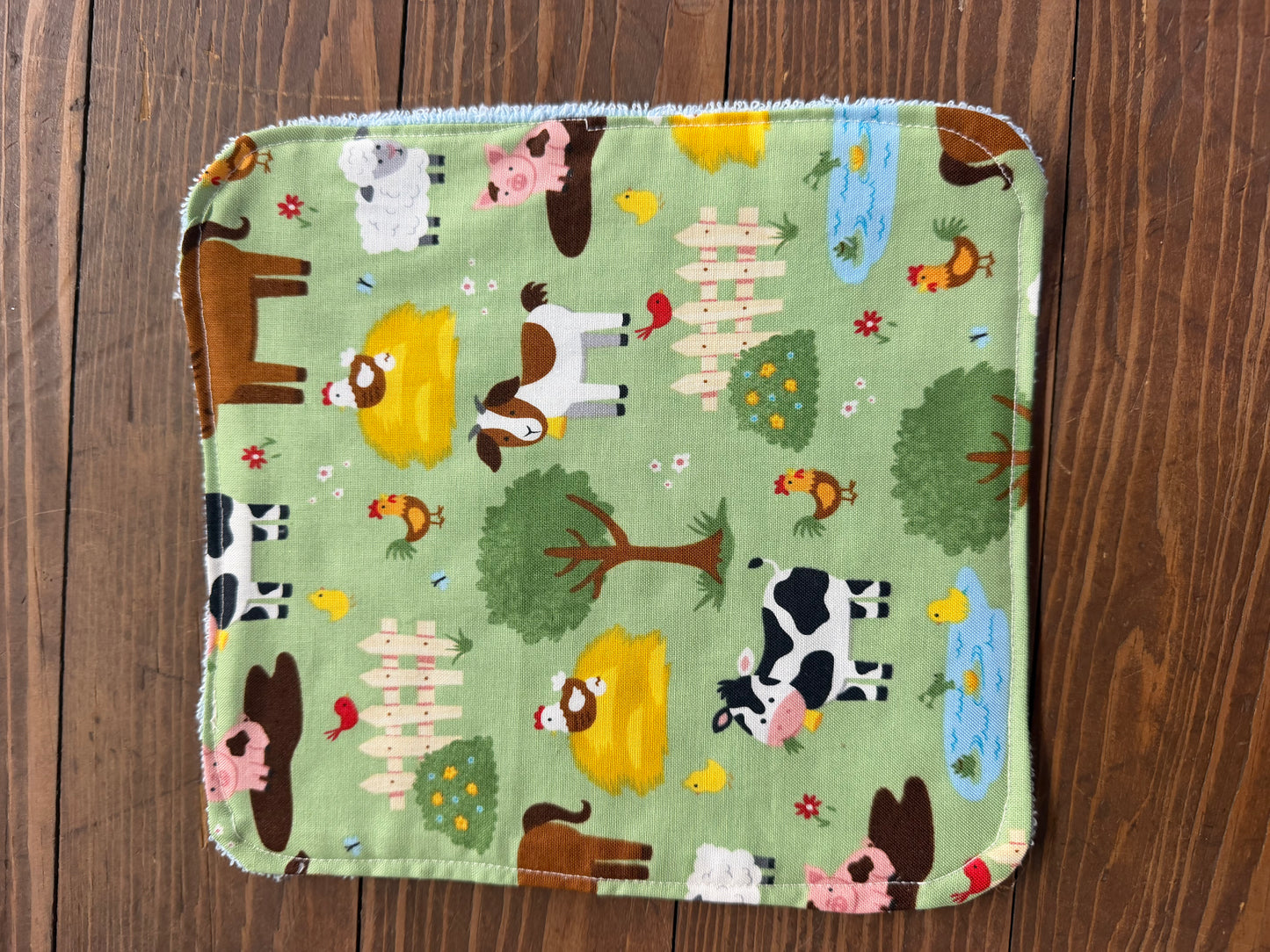 Barnyard wash cloth