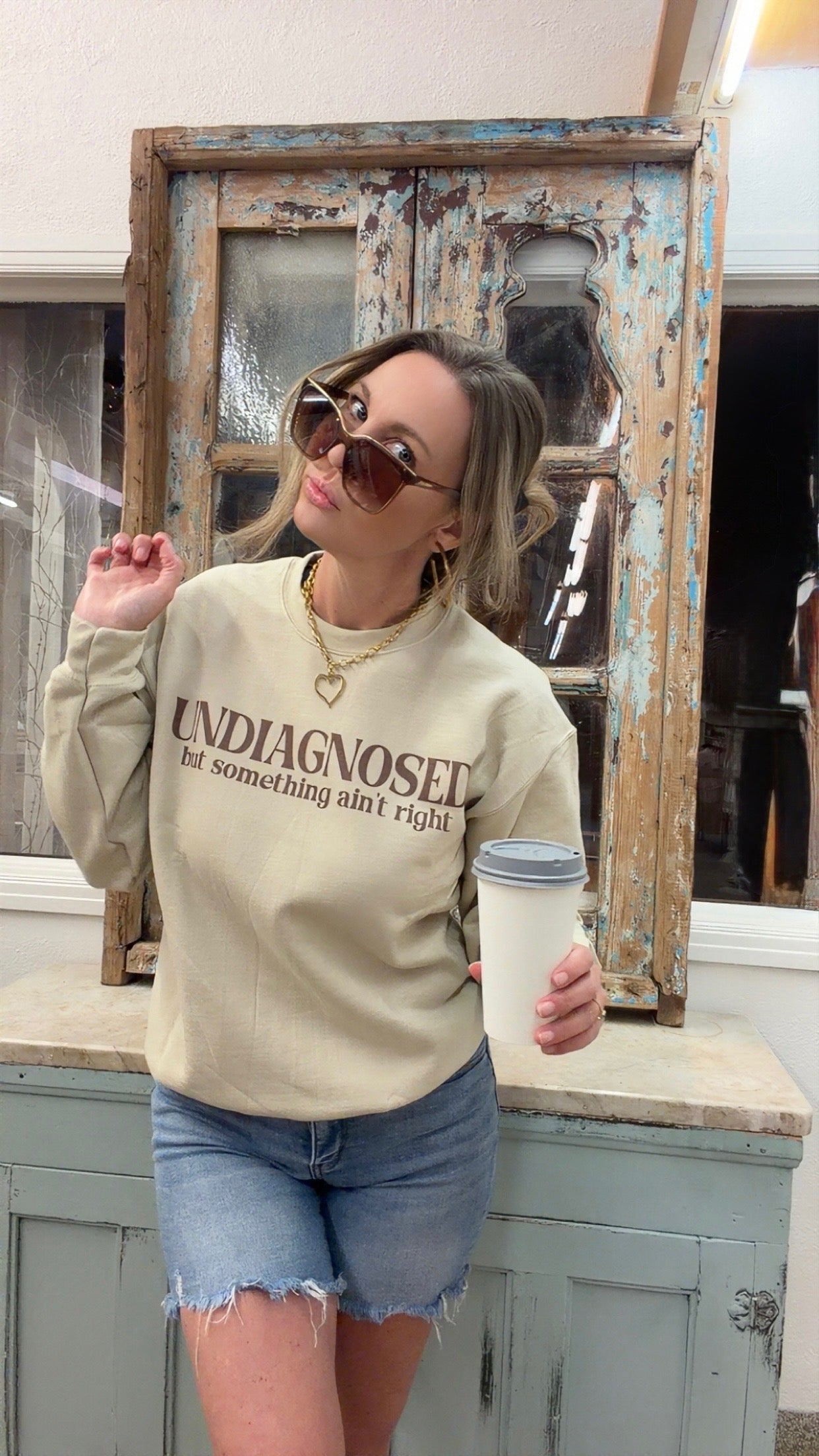 Undiagnosed but Something Ain't Right Sweatshirt