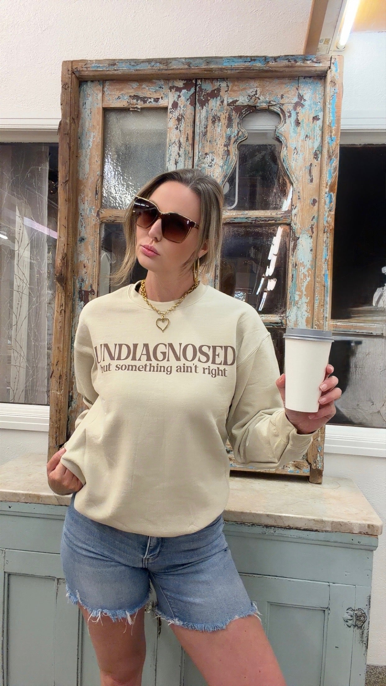 Undiagnosed but Something Ain't Right Sweatshirt