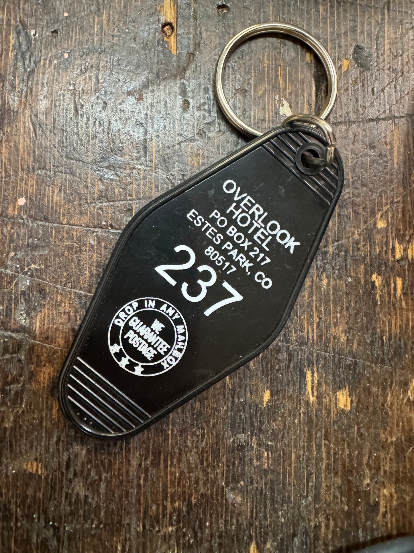 overlook hotel keychain