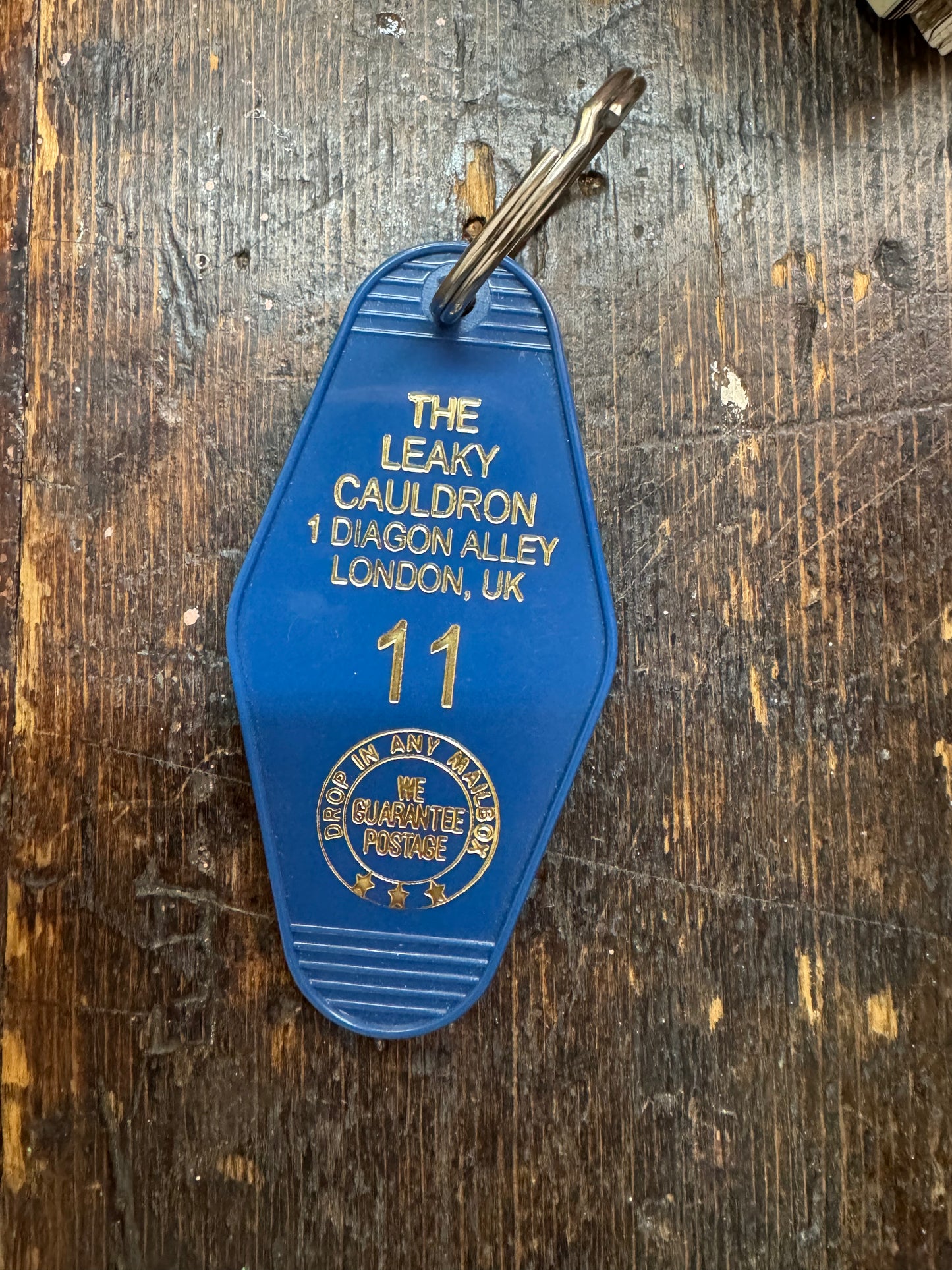 leaky cauldron keychain
