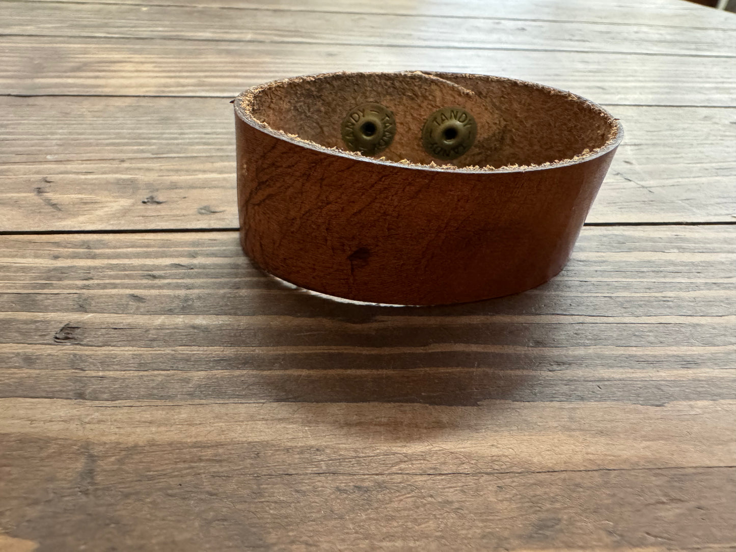 Leather bracelet