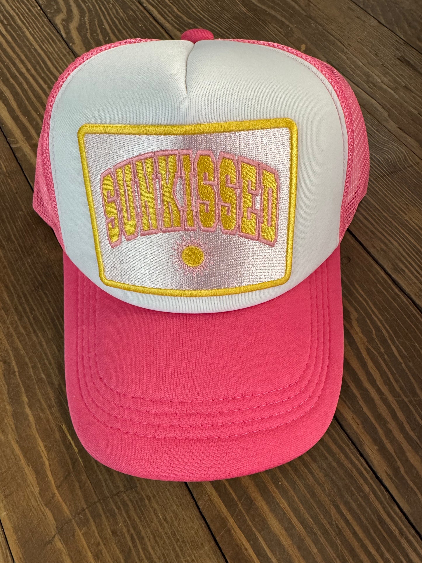 Sun-kissed trucker cap