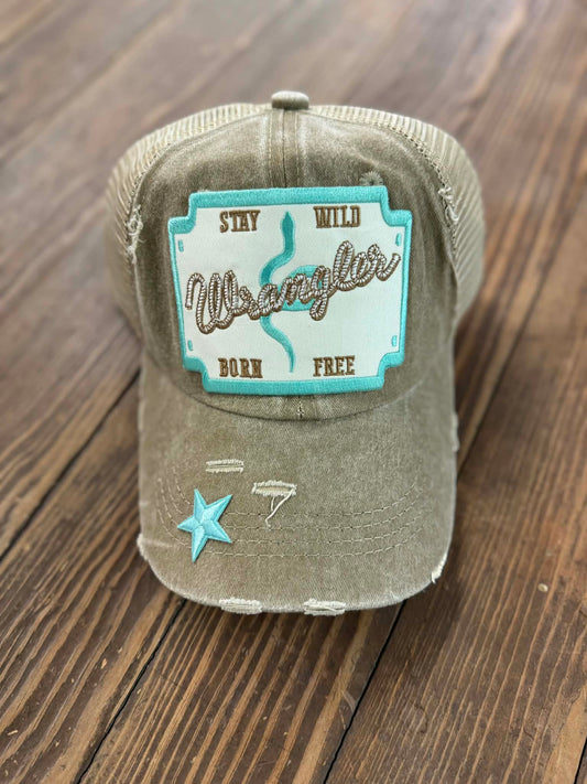 Wranger trucker hat