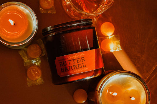BUTTER BARREL - Butterscotch & Bourbon Candle