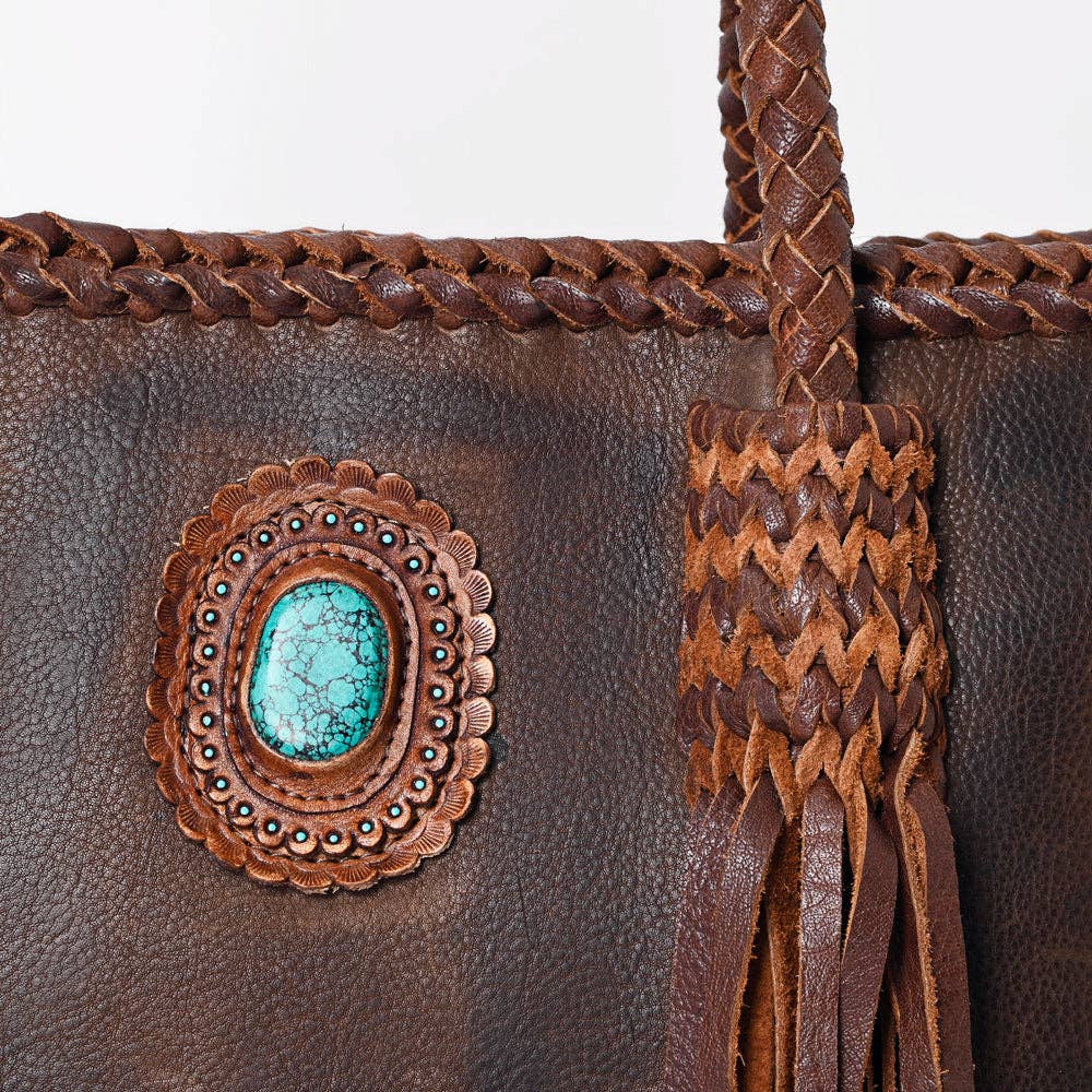 Tote Genuine Western Leather Women Bag