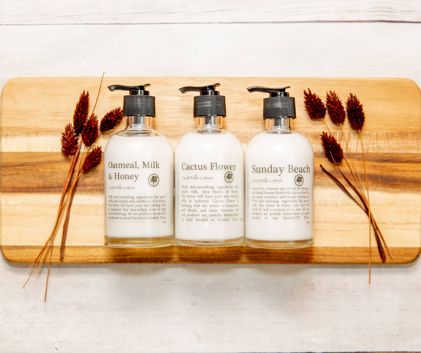 8oz Goat Milk Lotion: Caribbean Coconut
