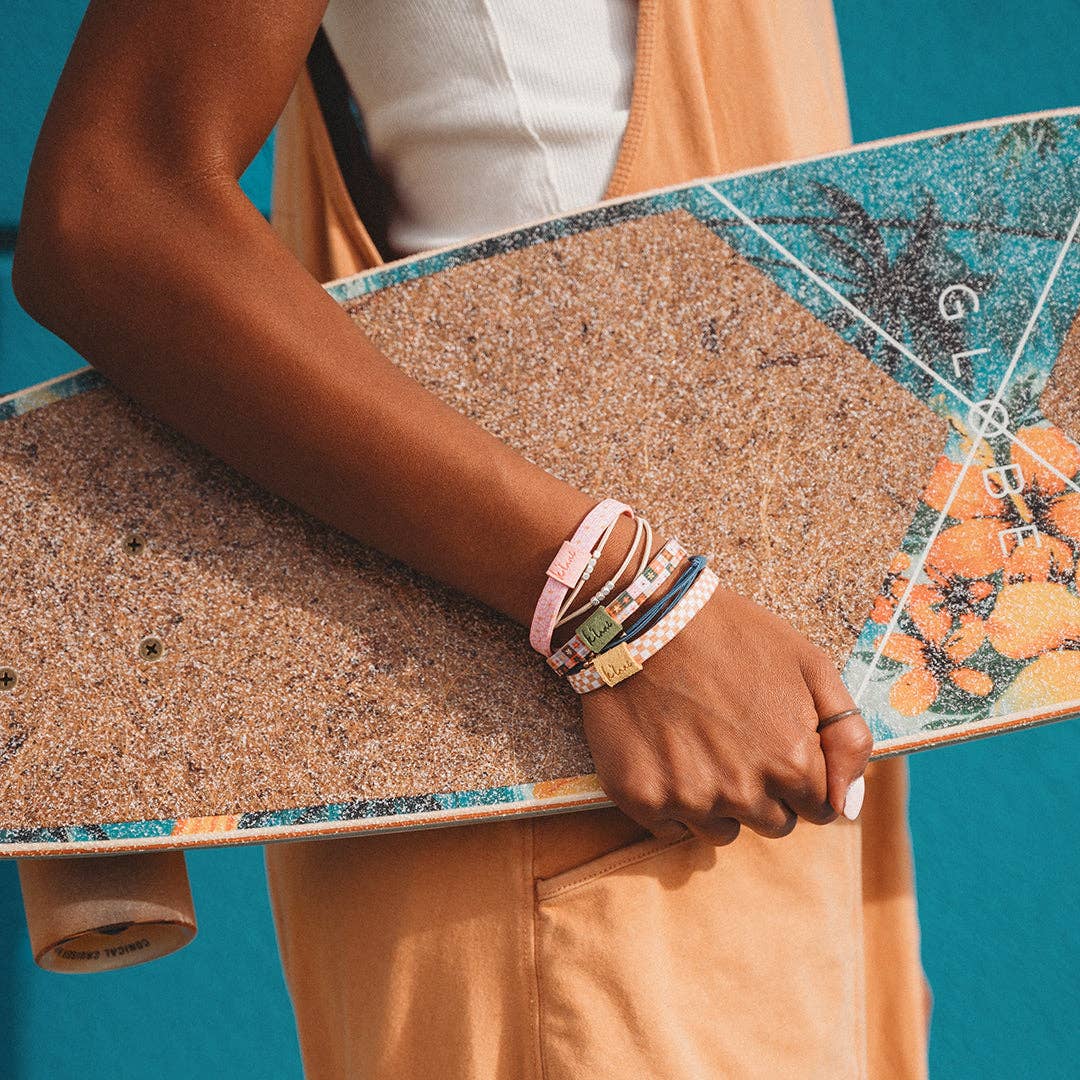 "Groove" - Retro Flower Hair + Wrist Band