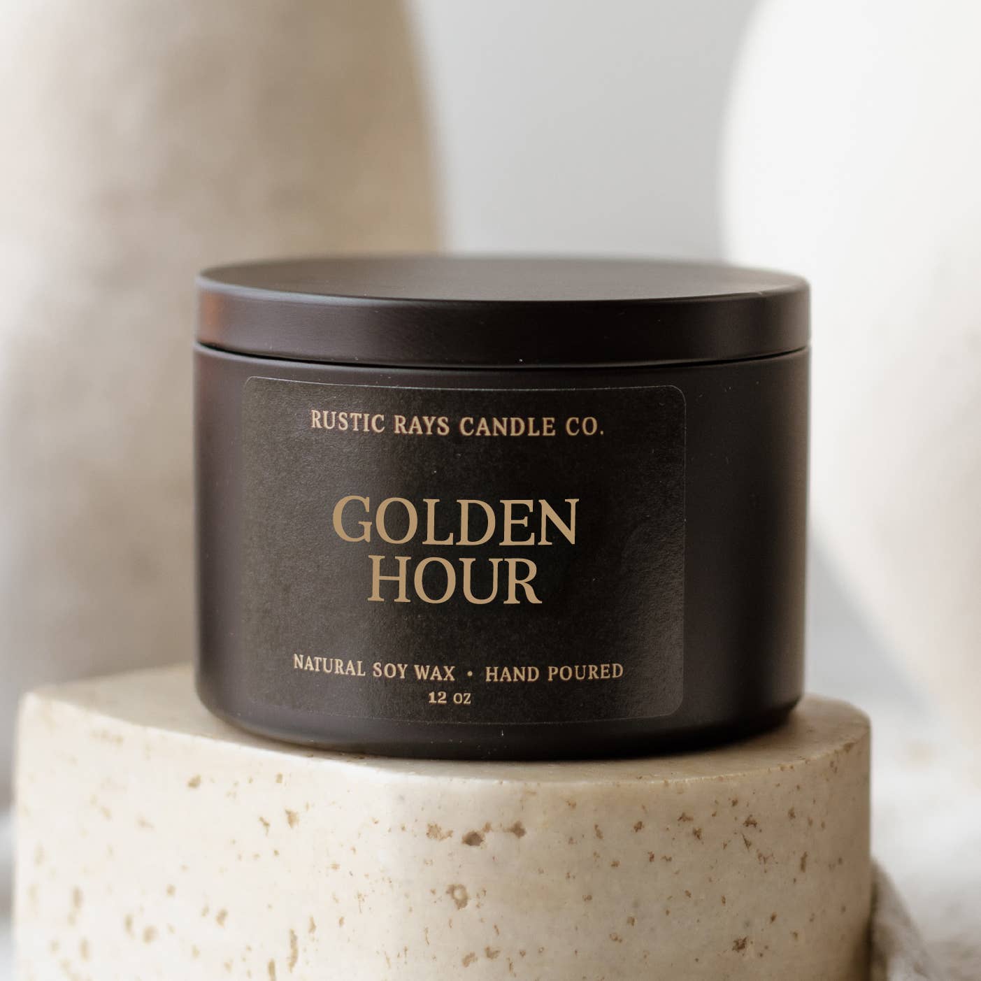 Golden Hour 12 oz Soy Candle - Home Decor & Gifts - Summer
