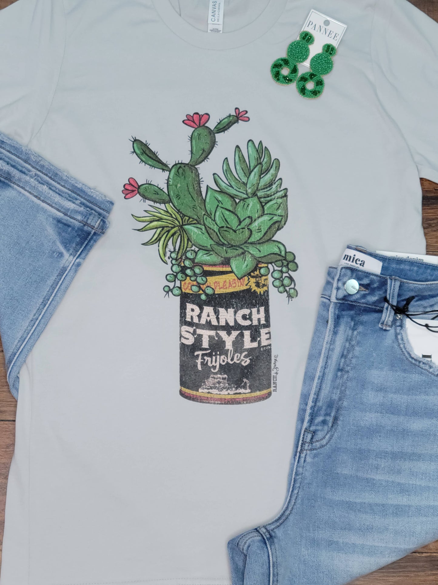 Ranch Style Cactus Graphic T-Shirt