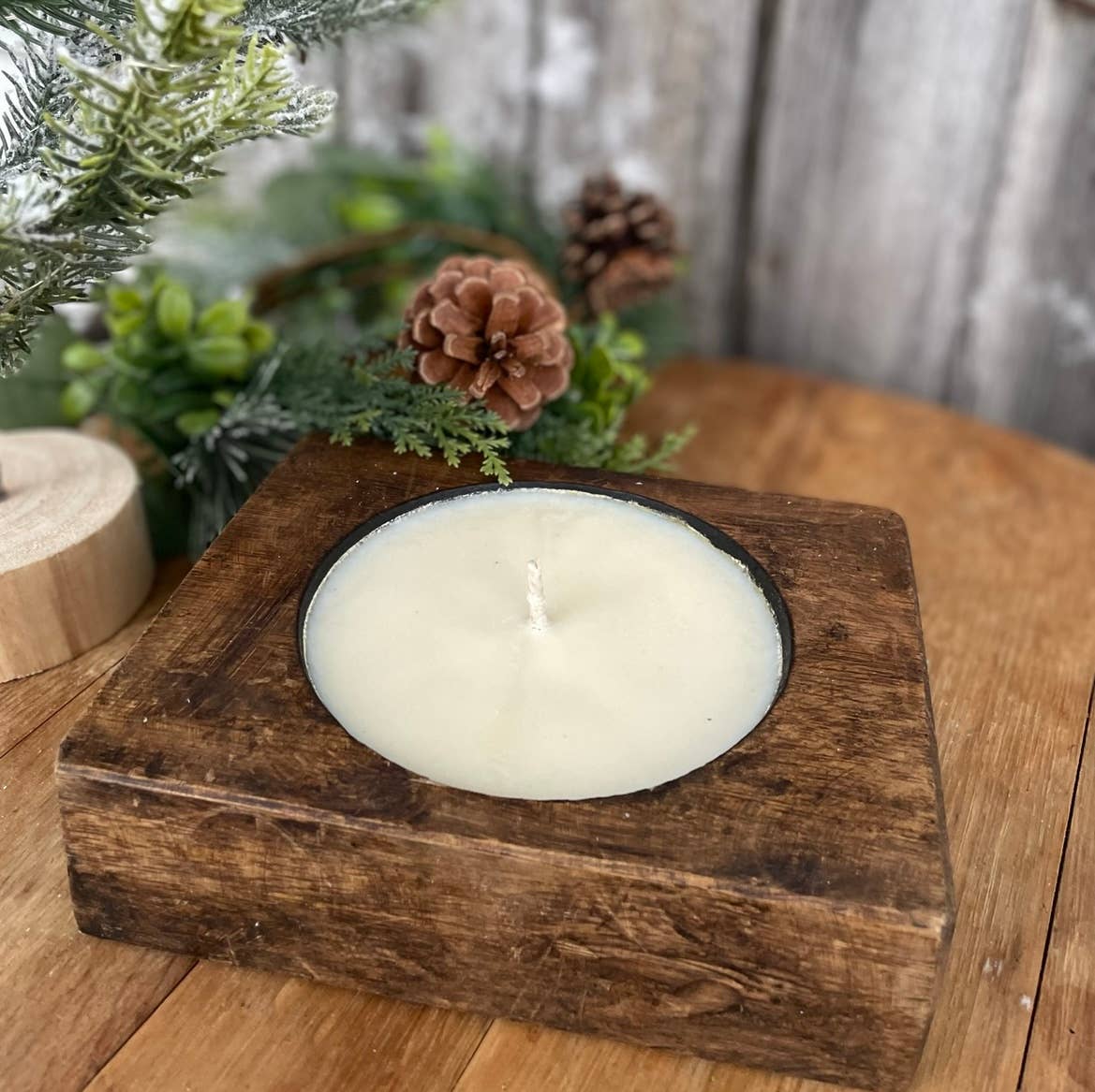 Cheese Mold Candle - 1 Hole
