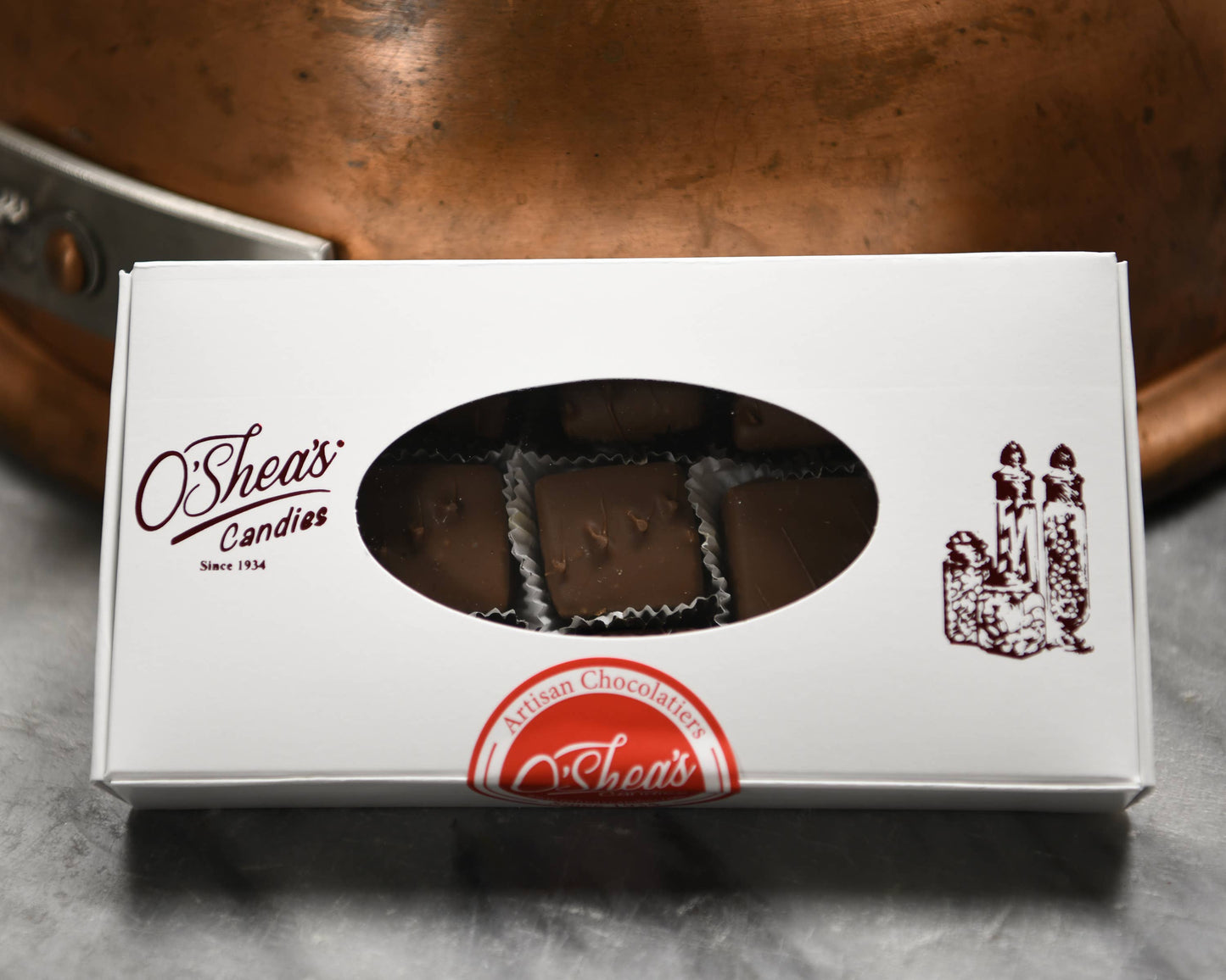 1/2LB Peanut Butter Meltaway Box - Window Box