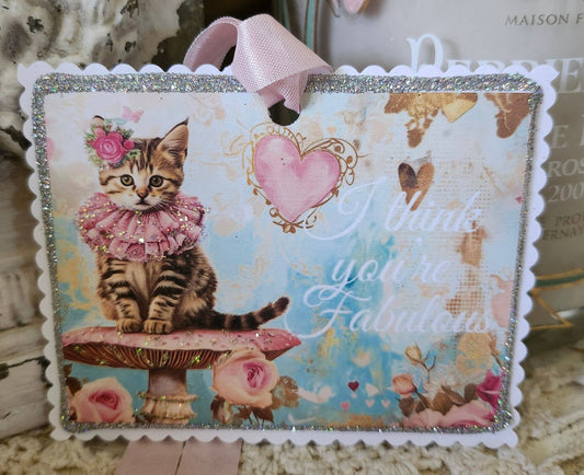 Gift Tag I Think You're Fabulous