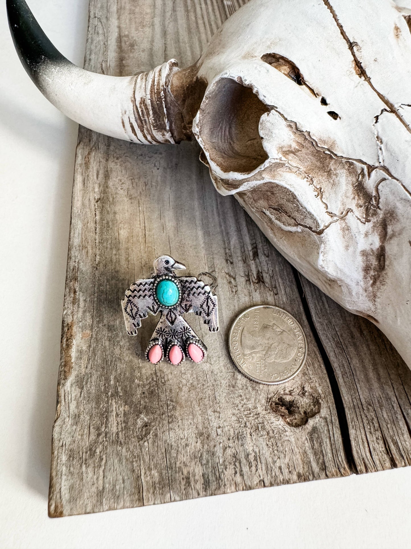 Western Thunderbird Cuff Ring