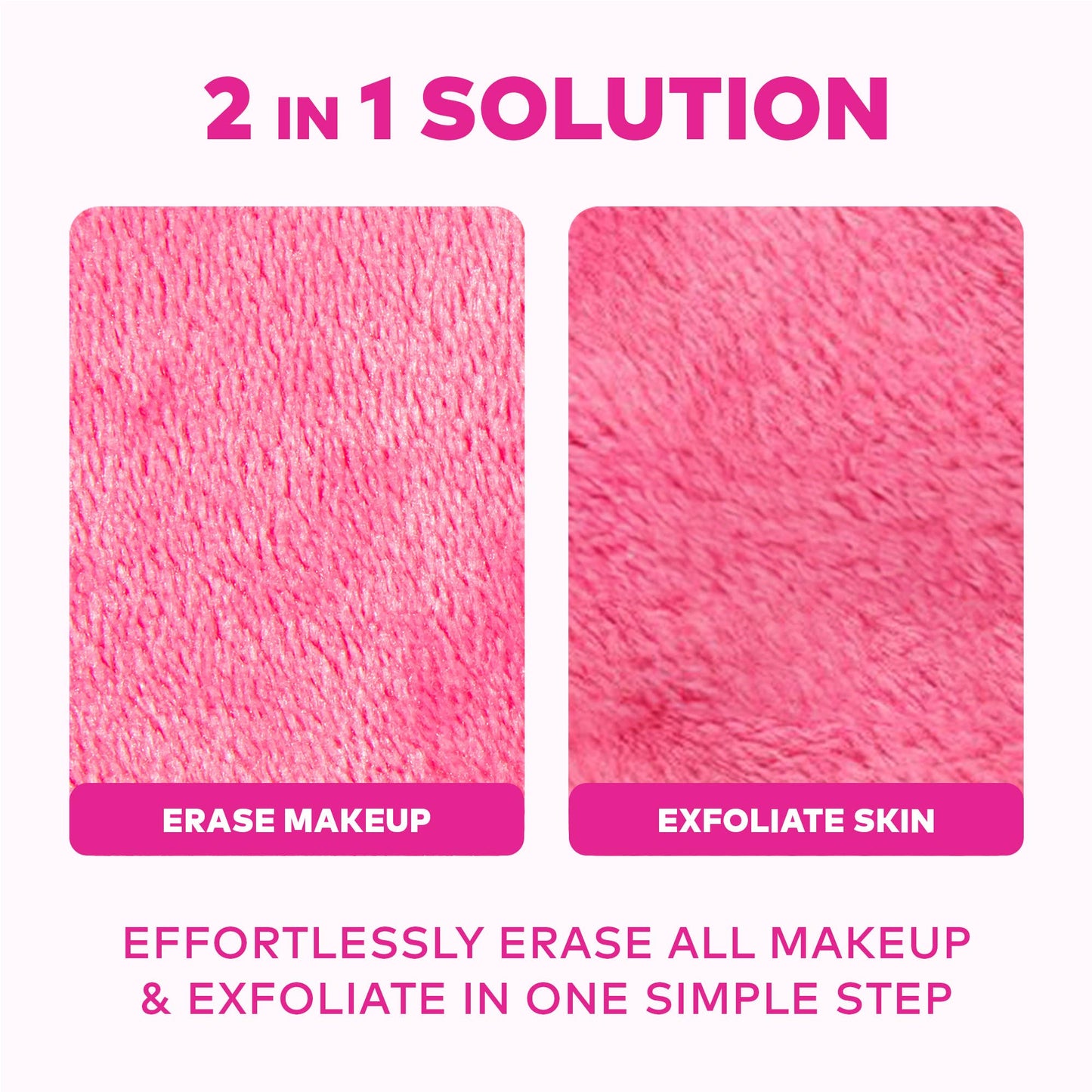 Pink 7-Day Set | Eco-Friendly MakeUp Eraser