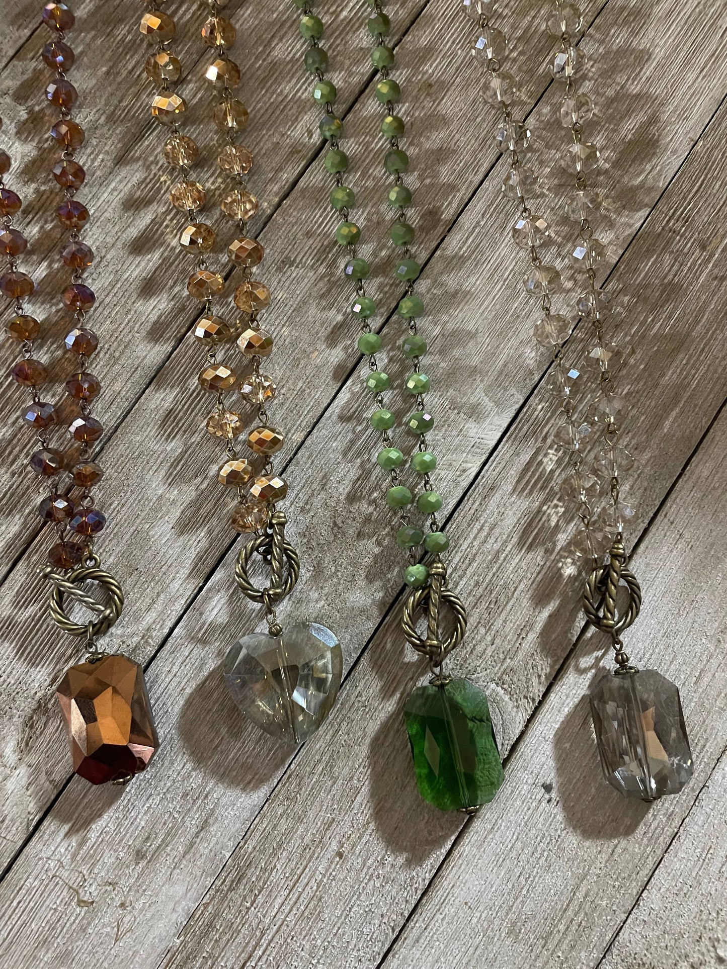 Sparkle Plenty Crystal Necklaces 