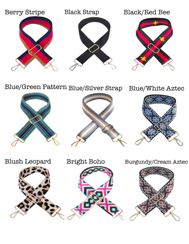 Clear Courtney | Choose Your Strap: Black / Brite Boho