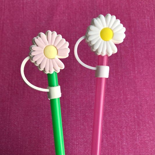 Straw Cover Daisy Flower 7mm