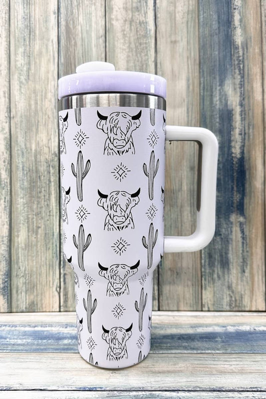 HIGHLAND COW STAINLESS STEEL TUMBLERS CUP 40oz