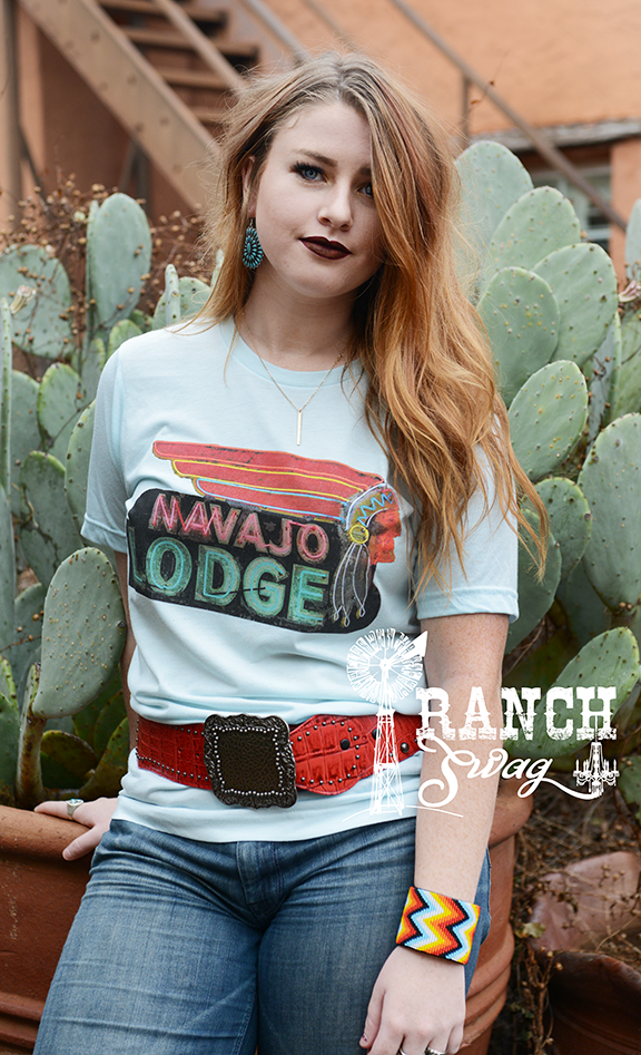 Navajo Lodge Graphic T-Shirt