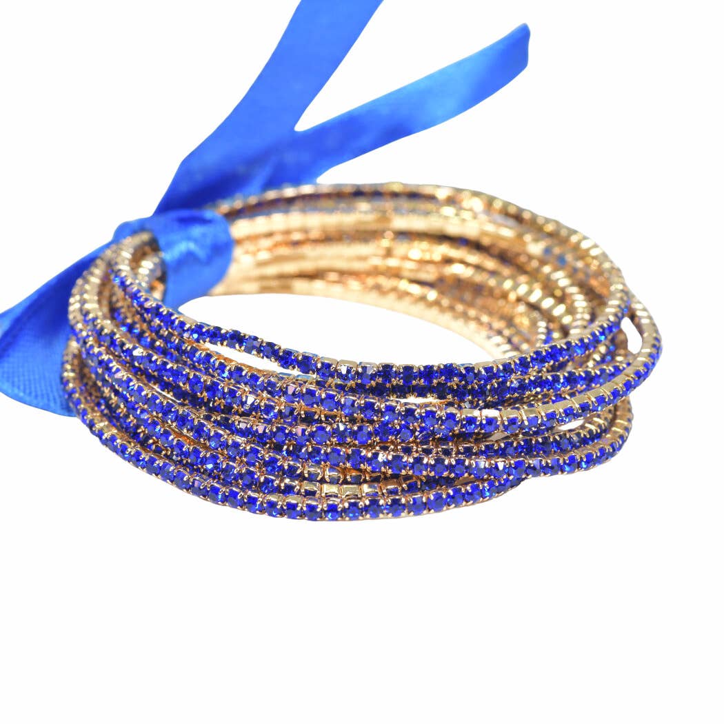 Crystal Rhinestone Stretch Bracelet